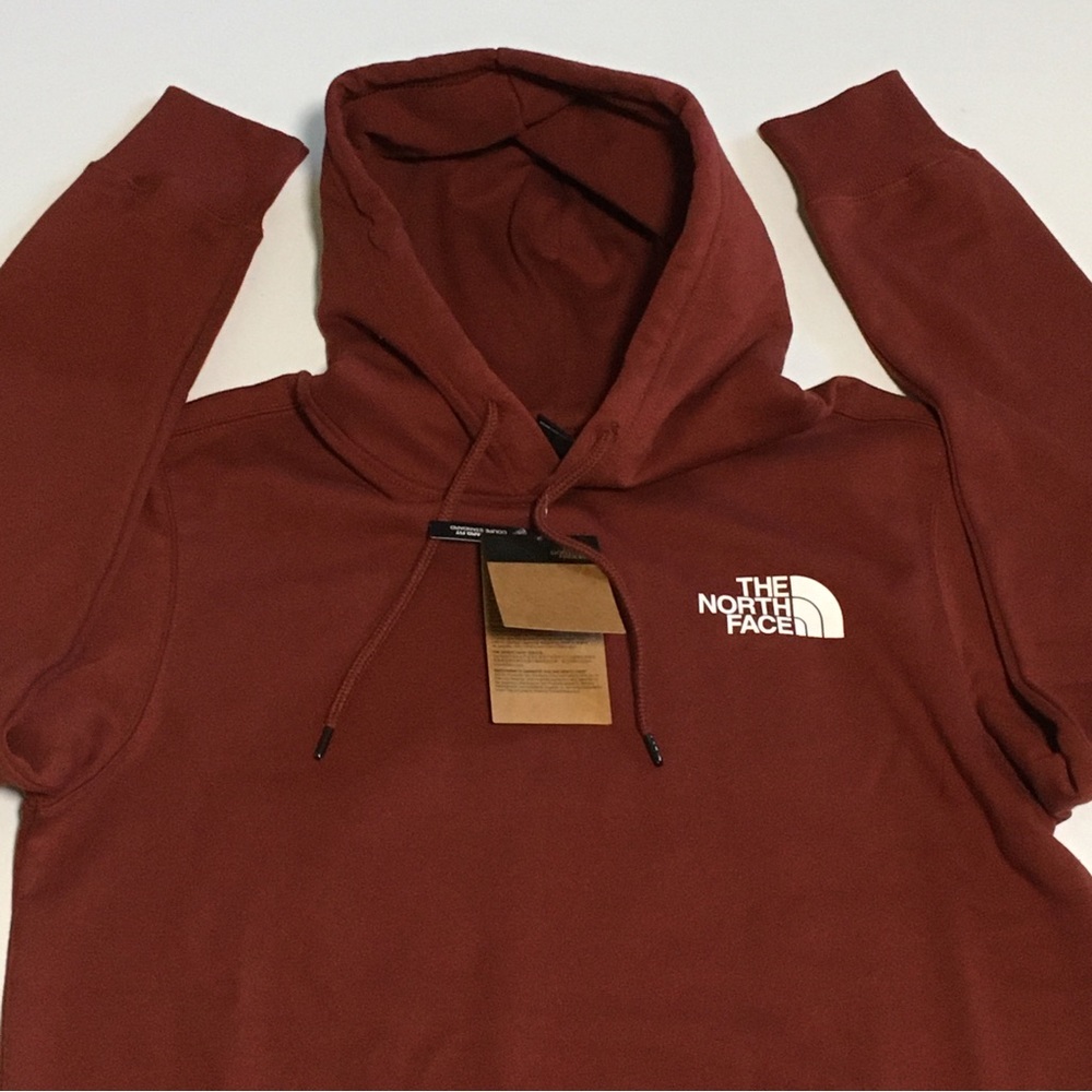 The North Face Pullover Hoodie Hooded Sweatshirt Sweater Mens Sz M Red New NWT